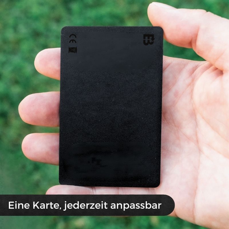 Digital business card with NFC tag