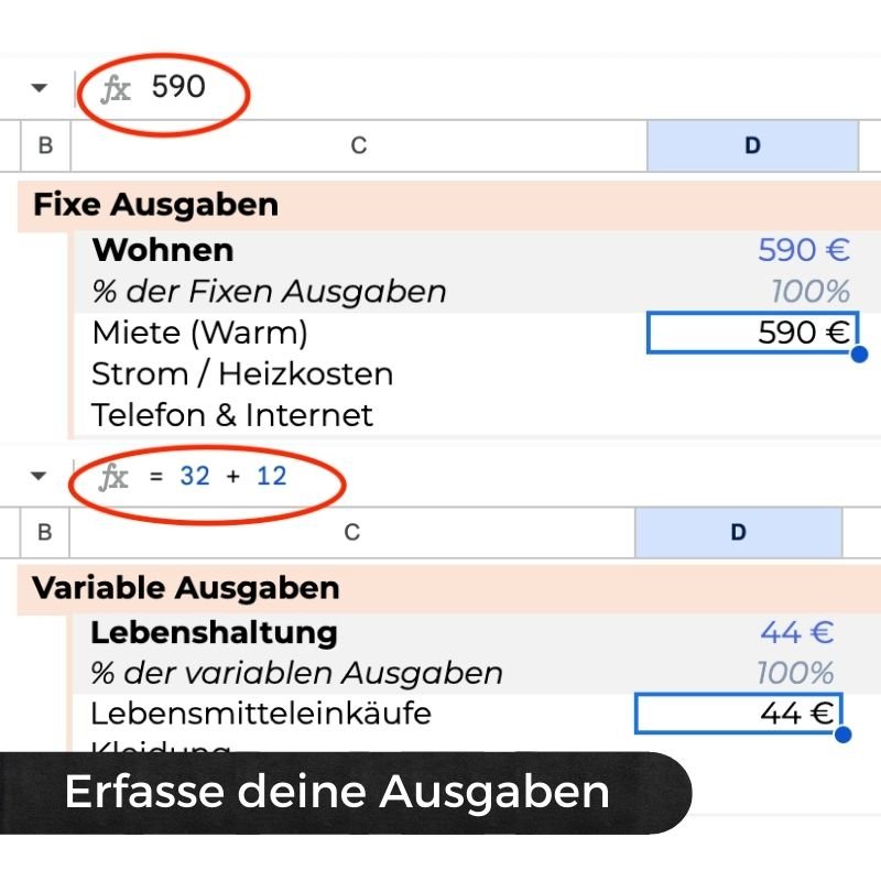 Digitaler Budget-Planer - Essentialbag